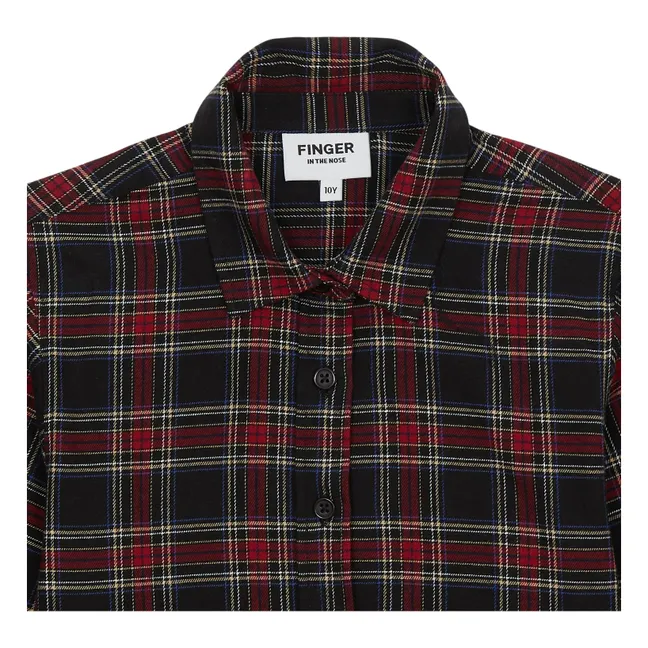 Chemise Aliki Carreaux | Bordeaux
