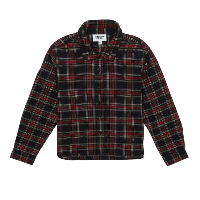 Chemise Aliki Carreaux | Bordeaux
