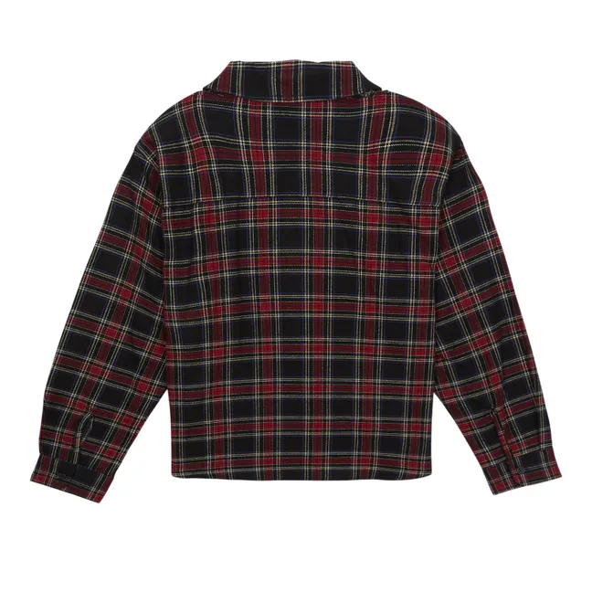 Chemise Aliki Carreaux | Bordeaux