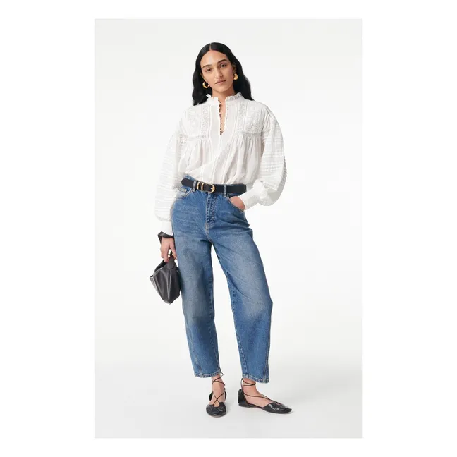 Blouse Dahlia | Blanc
