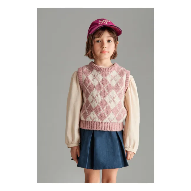 Jupe Plissée Nina Fibres Recyclées | Bleu