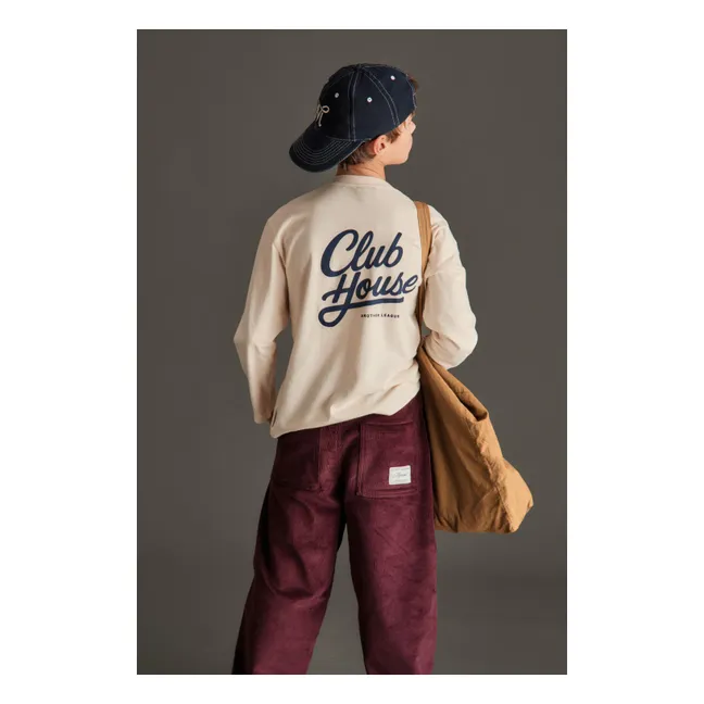 Club House T-shirt | Ecru