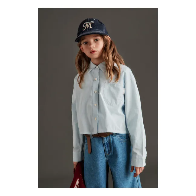 Chemise Juliette Popeline | Bleu Clair