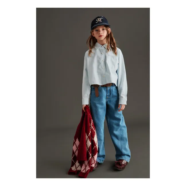 Chemise Juliette Popeline | Bleu Clair