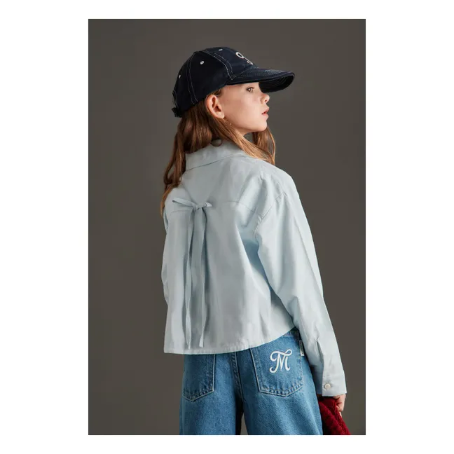 Chemise Juliette Popeline | Bleu Clair