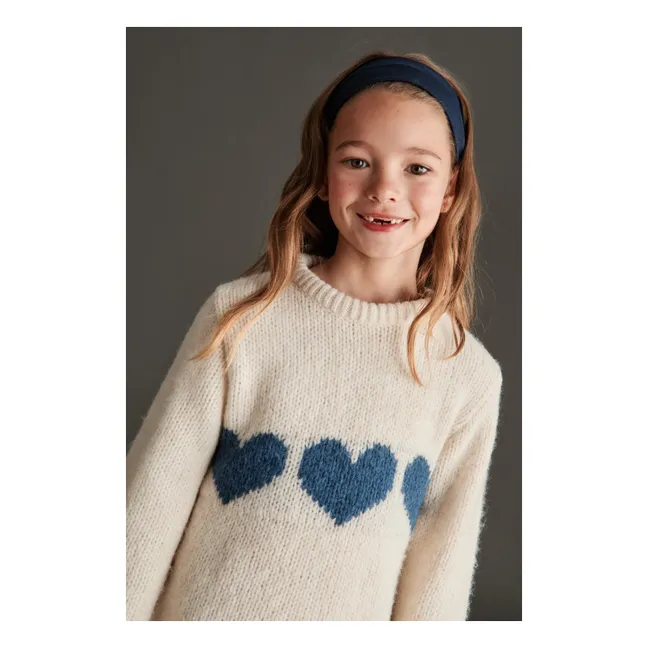 Pull Mia Cœurs | Crème