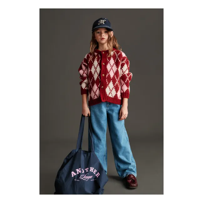 Gilet Dina  | Aubergine