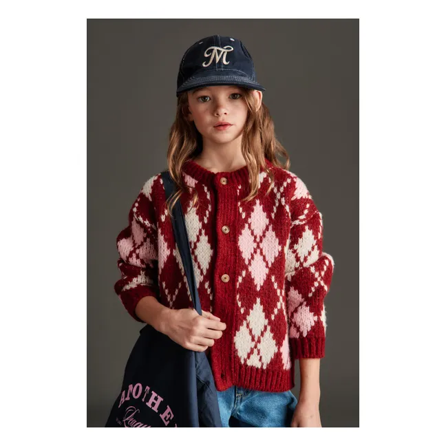 Gilet Dina  | Aubergine