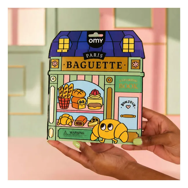 Carnet de coloriage Boutique - French Baguette