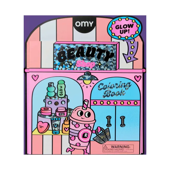 Boutique libro para colorear - Beauty Shop