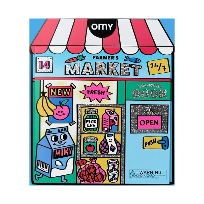 Boutique del libro para colorear - Farmer's Market