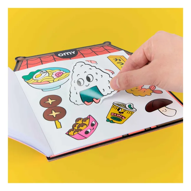 Carnet de coloriage Boutique - Sushi Shop