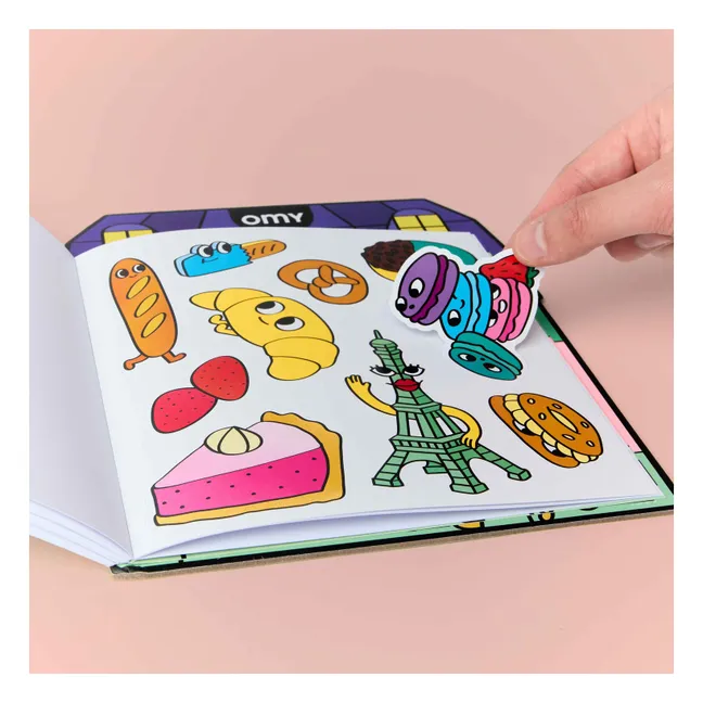Boutique libro para colorear - Baguette francesa