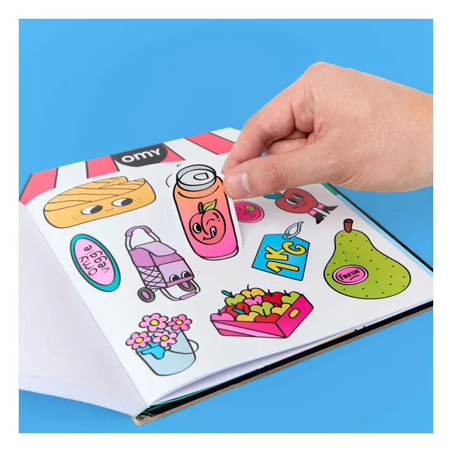 Carnet de coloriage Boutique - Farmer's Market