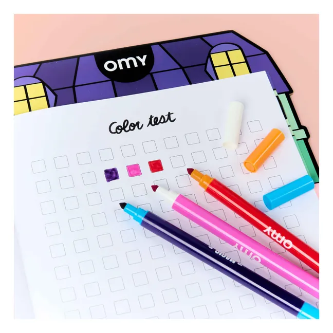 Carnet de coloriage Boutique - French Baguette
