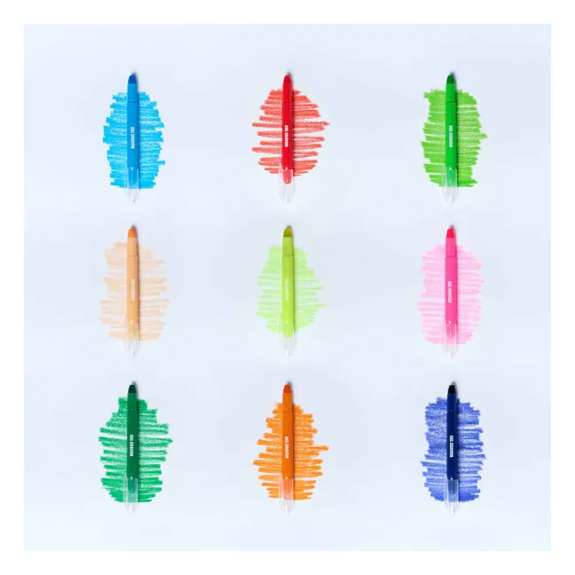 Crayons Gel - Boîte de 9