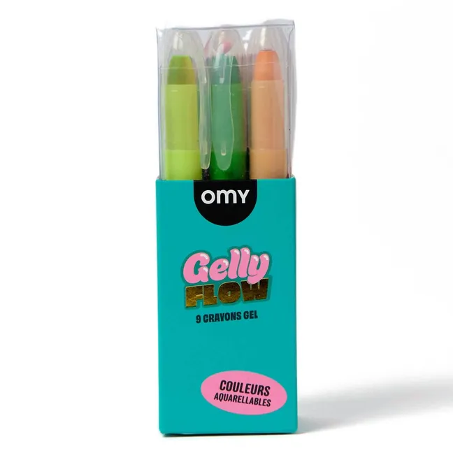 Lápices de gel - Caja de 9