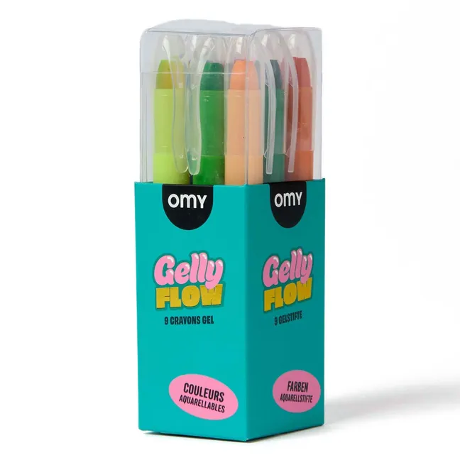 Crayons Gel - Boîte de 9