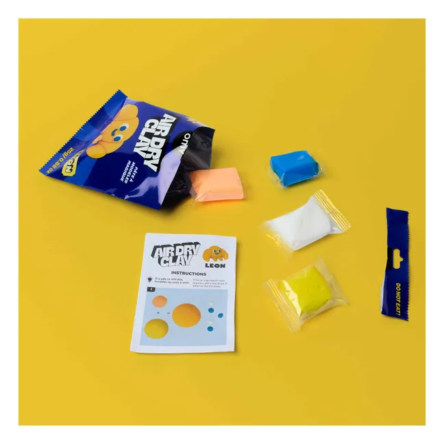 Kit de endurecimiento de arcilla para modelar - León