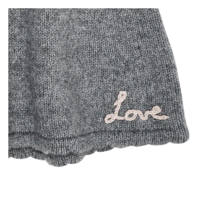 Jupe Cachemire | Gris