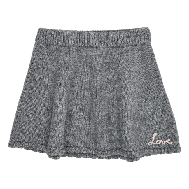Cashmere skirt | Grey