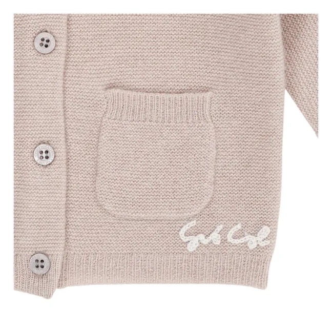 Cárdigan de cachemira | Beige