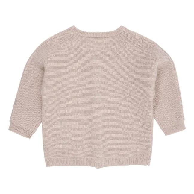 Cárdigan de cachemira | Beige