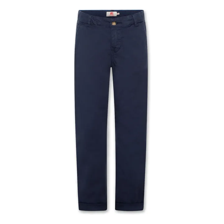 Pantalon Chino Barry | Bleu marine- Image produit n°0