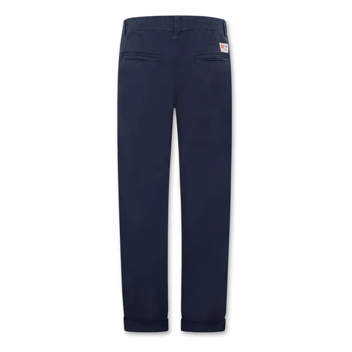Pantalon Chino Barry | Bleu marine- Image produit n°1