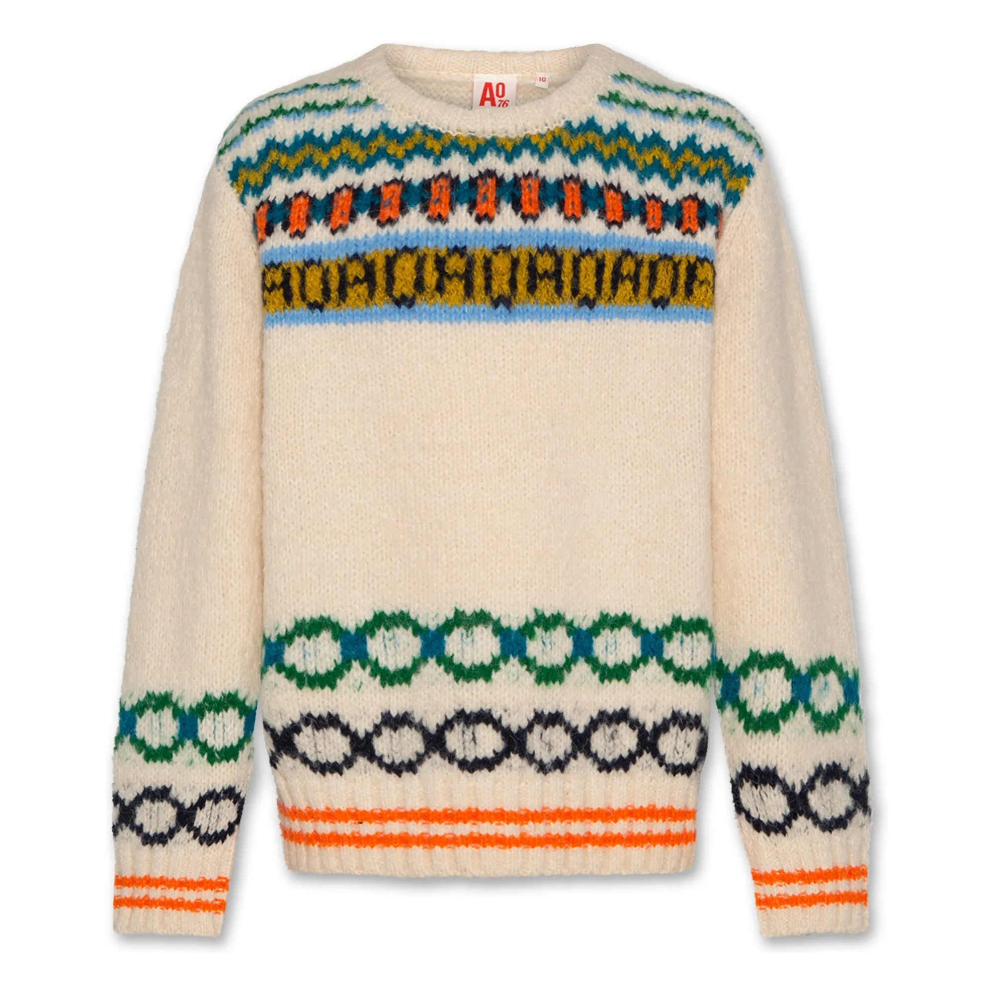 Ao76 Ecru Leon Sweater