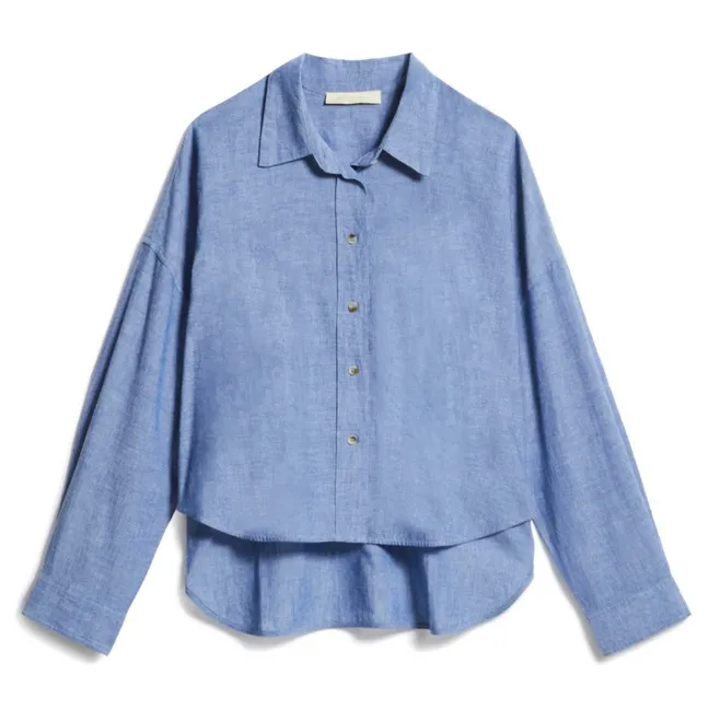Chemise Brad Coton | Bleu