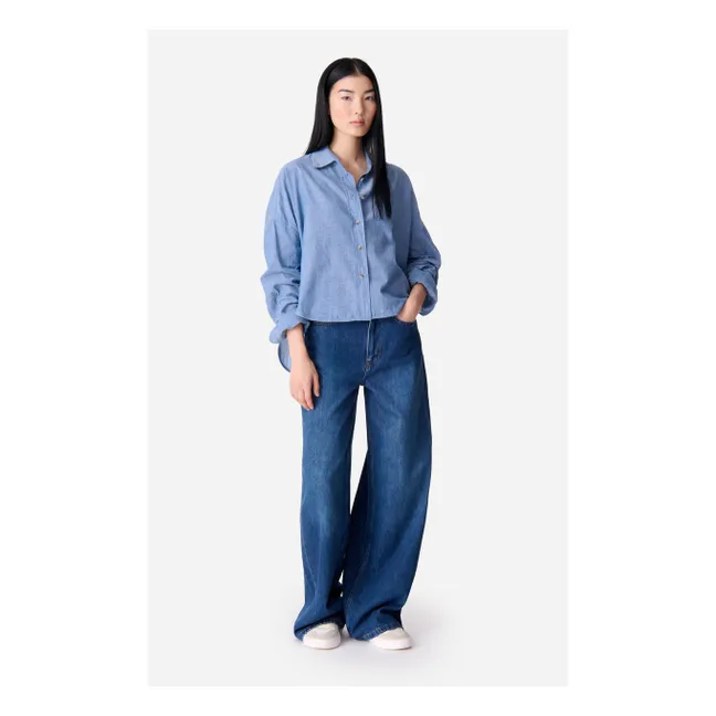 Chemise Brad Coton | Bleu