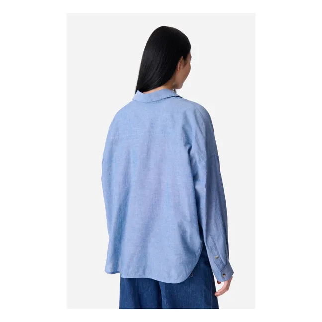 Chemise Brad Coton | Bleu