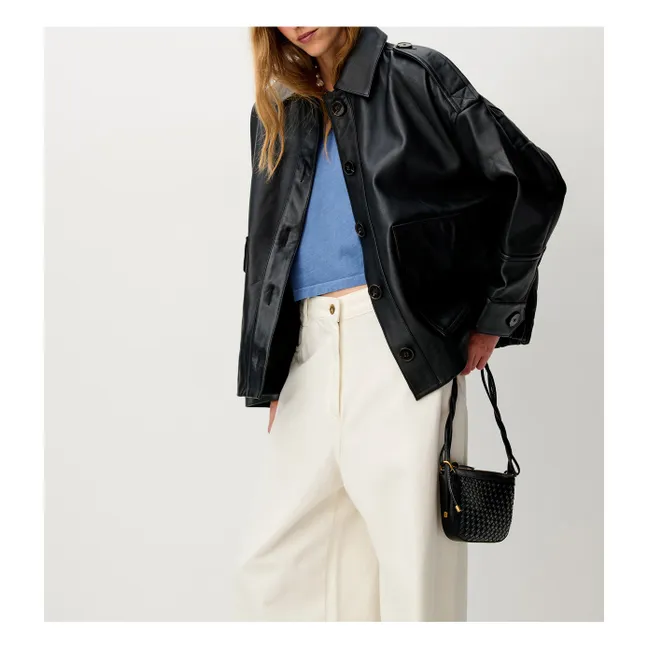 Veste Harriboyd Cuir | Noir