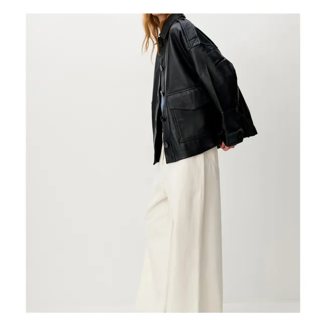 Veste Harriboyd Cuir | Noir