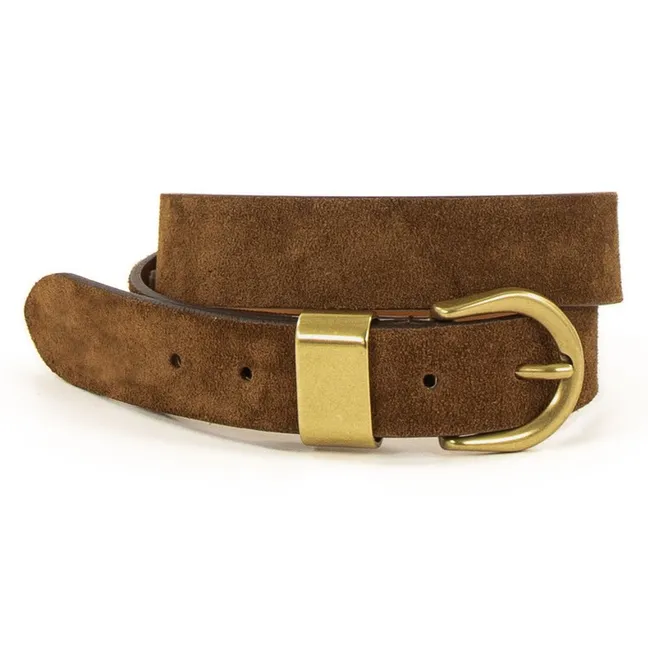 Ceinture Miloa Suède | Noisette