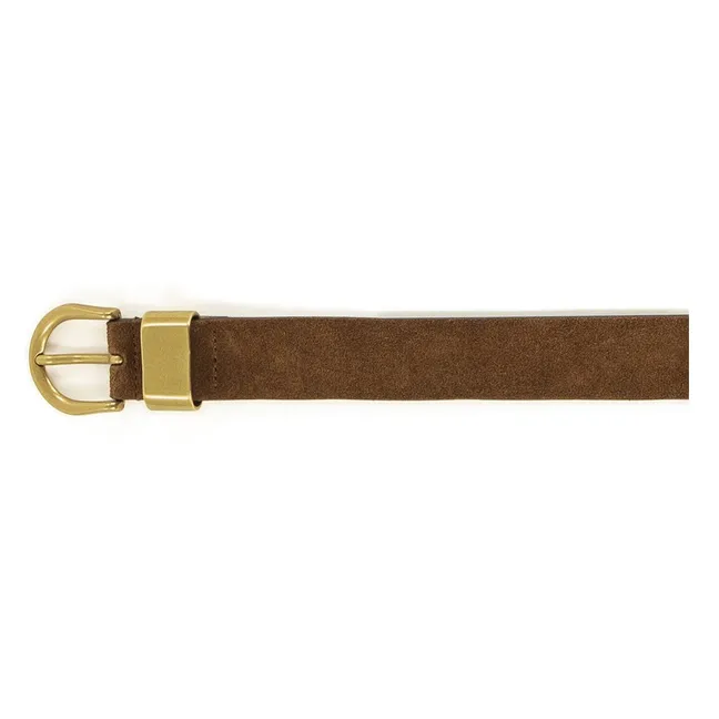 Ceinture Miloa Suède | Noisette