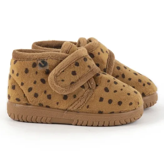 Ojalá Casa Leopard Slippers | Camel