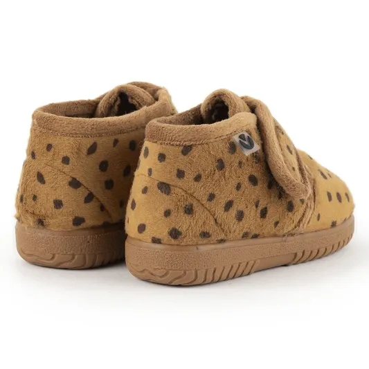 Ojalá Casa Leopard Slippers | Camel