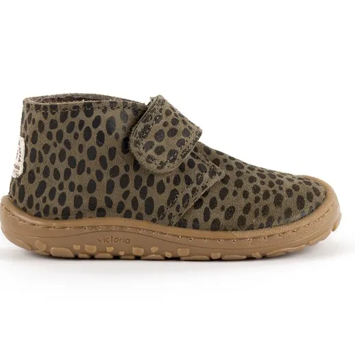 Bosco Leopard Scratch Boots | Khaki