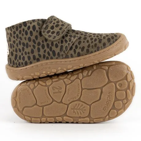 Bosco Leopard Scratch Boots | Khaki