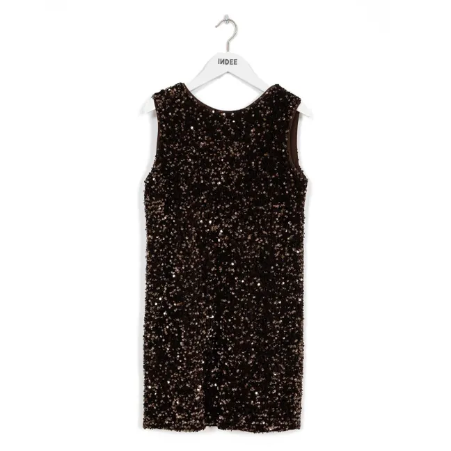 Robe Windhoek Pailletée | Marron