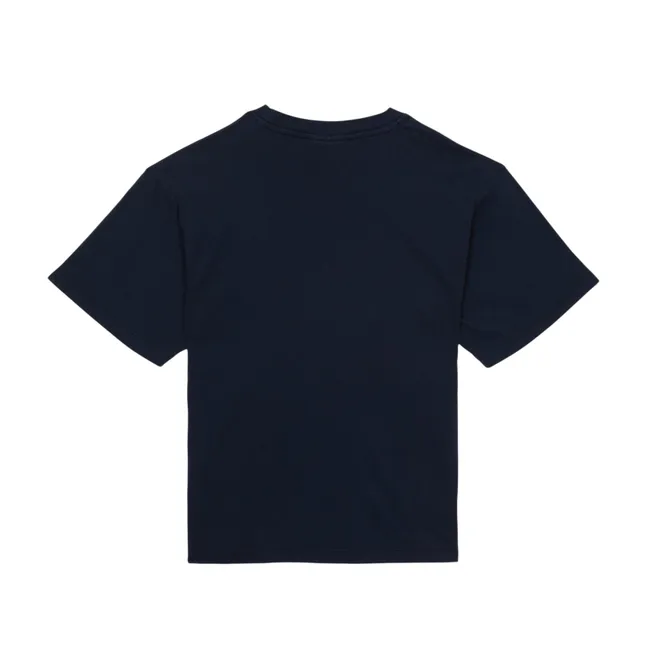 T-shirt Hillcrest Coton Bio | Bleu marine