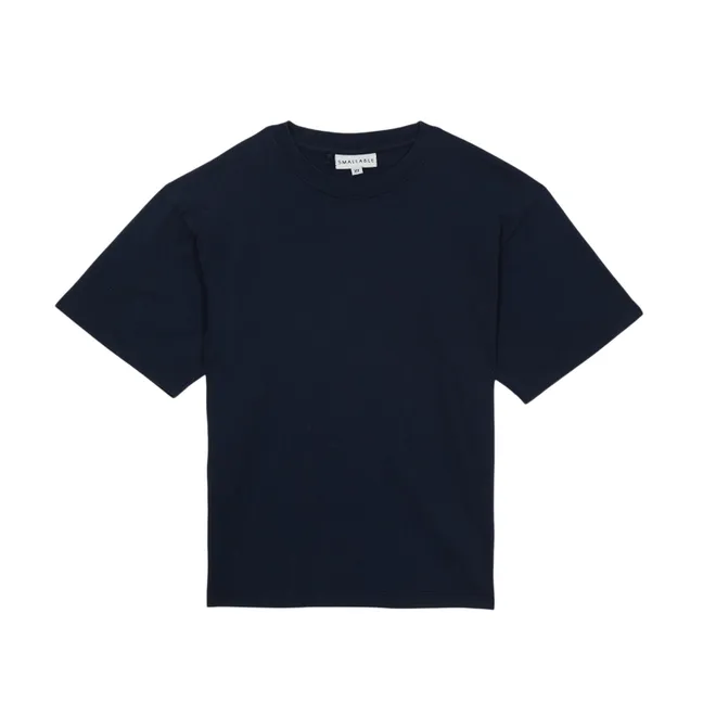 T-shirt Hillcrest Coton Bio | Bleu marine