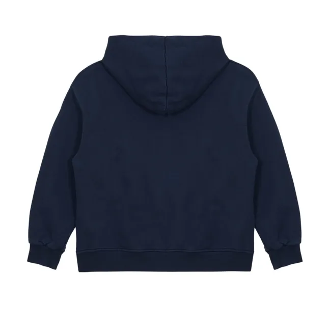 Sweat Harlan Coton Bio | Bleu marine