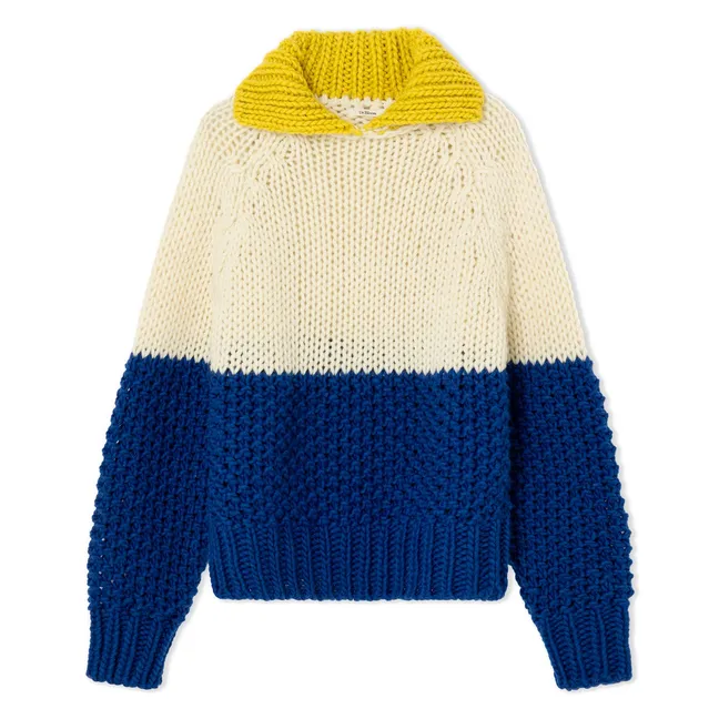 Pull Glase Jersey | Bleu marine