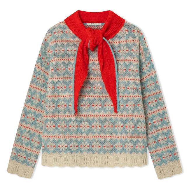 Pull Cowboy Laine | Rouge