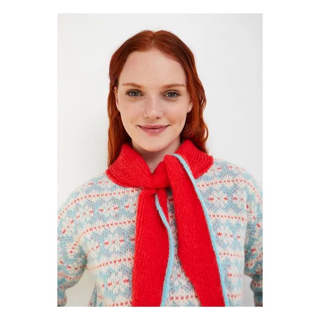 Pull Cowboy Laine | Rouge