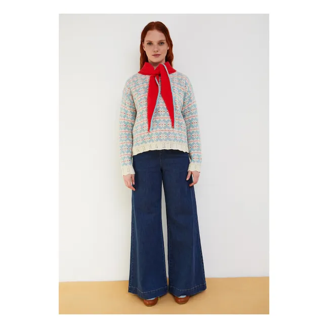 Pull Cowboy Laine | Rouge