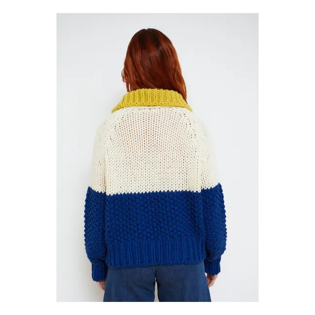 Pull Glase Jersey | Bleu marine